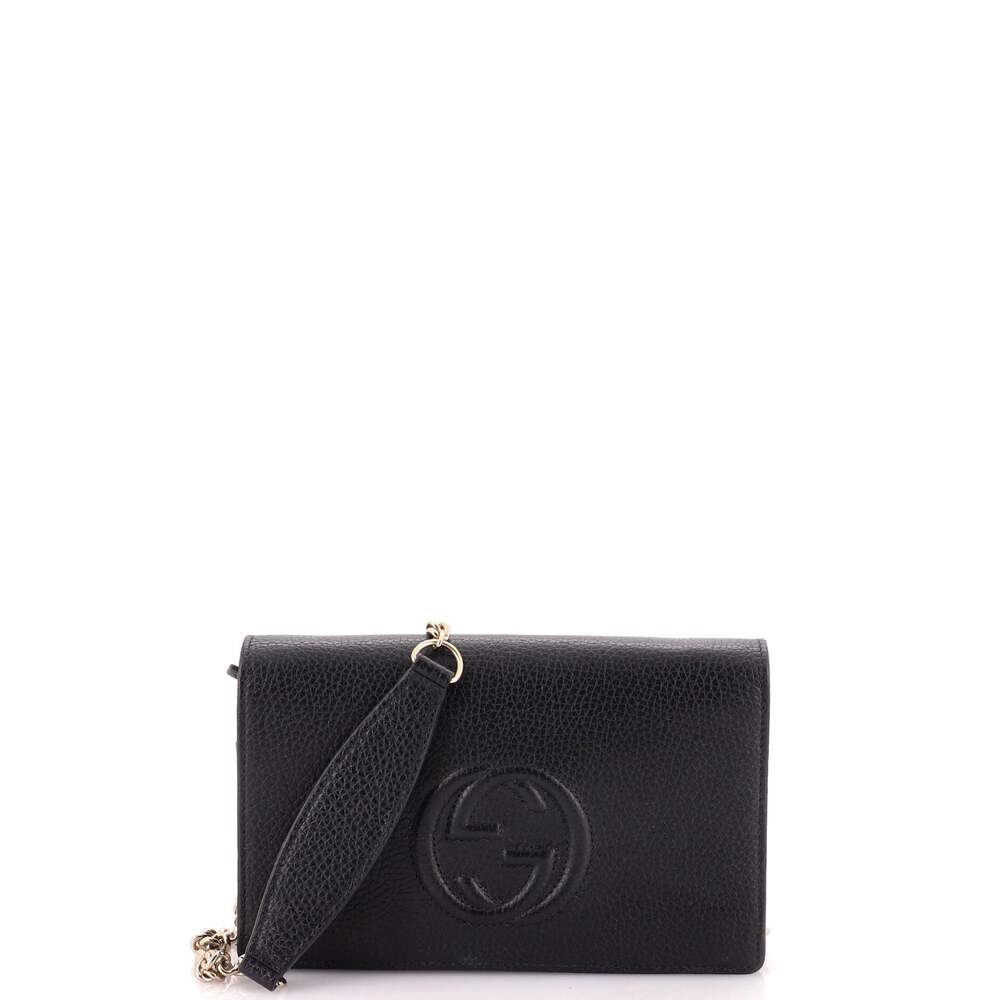 Gucci Soho Wallet On Chain Leather #331418G10B